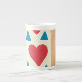De Porcelana Taza temática Camino del Amor