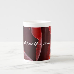 De Porcelana Te amo, Mamá! Taza