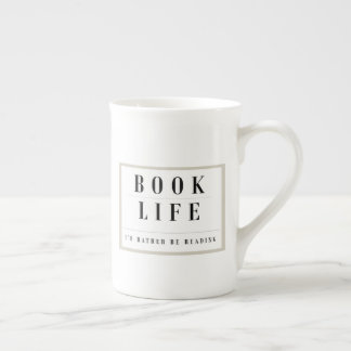 De Porcelana VIDA DEL LIBRO: Estaría leyendo bastante la taza