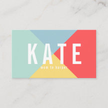 Brillantes colores alegres, tarjeta mami