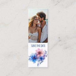 De Presentación Marcador Pastel Whispers Meadow Guardar la tarjeta