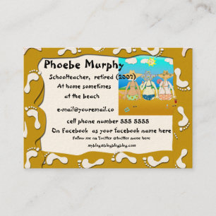 De Presentación Tarjeta del retiro del nacido en el baby boom -