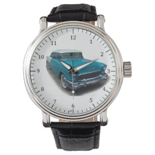 De Pulsera 1955 reloj azul/blanco Bel Air