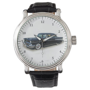 De Pulsera 1957 negro Bel Air 4 puerta reloj