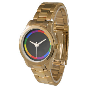 De Pulsera Arco iris en el Dark/LGBT+ Reloj