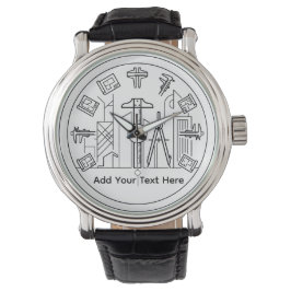 De Pulsera arquitecto personalizado, ingenieros reloj