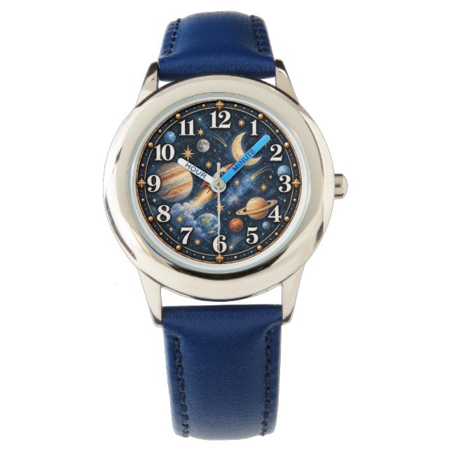 De Pulsera Aventura Espacial Reloj Celeste (Anverso)