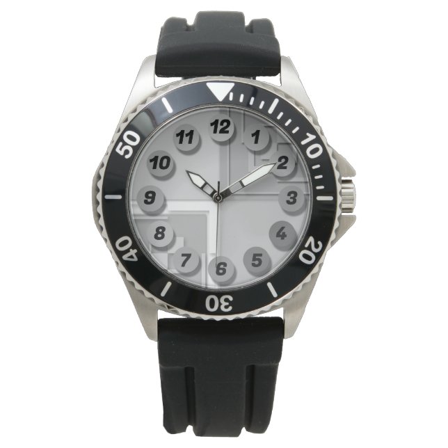 De Pulsera Brillante reloj colorido (Anverso)