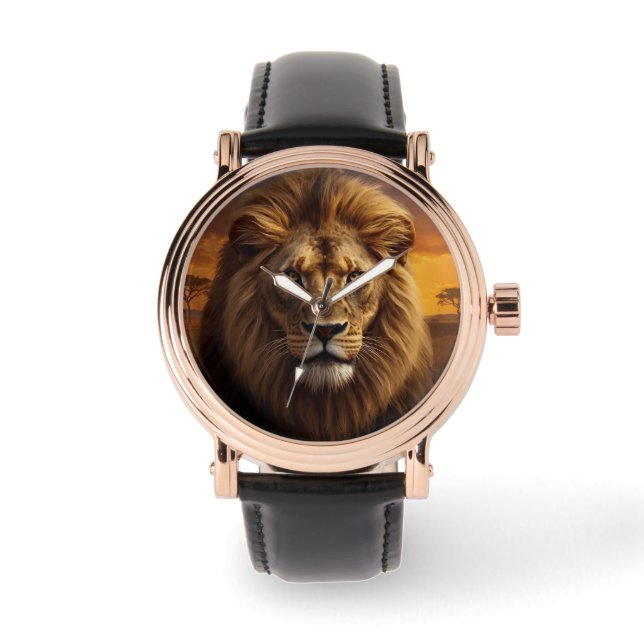 De Pulsera Clásico, fondo del Rey León, reloj eWatch (Anverso)