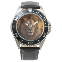 De Pulsera Clásico, fondo del Rey León, reloj eWatch