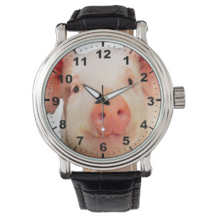 De Pulsera "Cochinillo 2" reloj del diseño