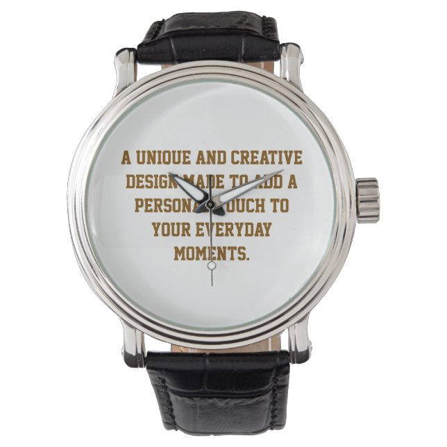 De Pulsera Crea tu propio reloj (Anverso)