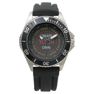 De Pulsera Crea tu propio reloj hebreo, personalizado / foto