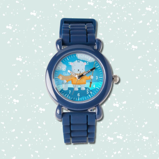 De Pulsera Cuidado personalizado oso polar niño reloj persona (Subido por el creador)
