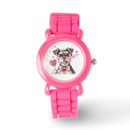 De Pulsera Cuidado reloj infantil Schnauzer en miniatura