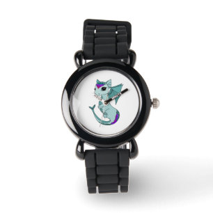 De Pulsera Cuidados Pisces Dragon diseño zodiaco reloj