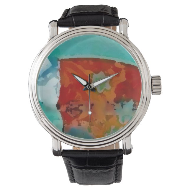 De Pulsera Custom reloj blue (Anverso)