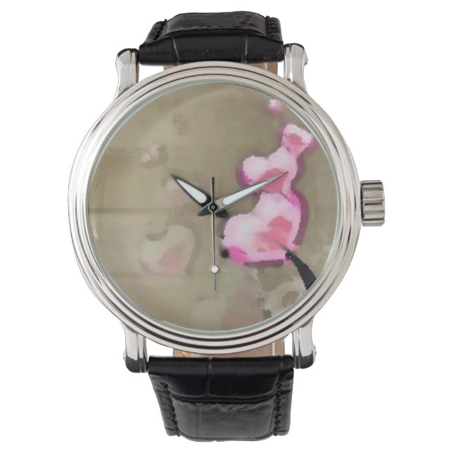 De Pulsera Custom reloj pink_grey (Anverso)