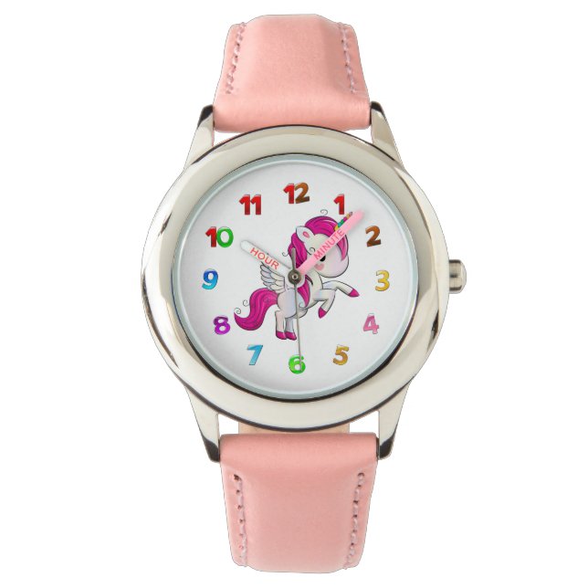 De Pulsera Cuto unicornio reloj para niños (Anverso)