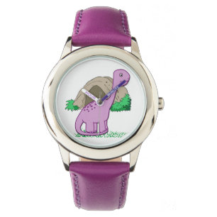 De Pulsera Dino el reloj del niño lindo del dinosaurio