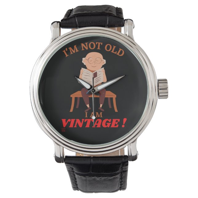 De Pulsera divertido reloj Ewatch "NO SOY VIEJO..." (Anverso)