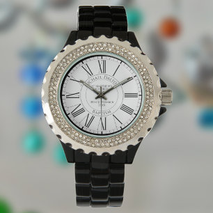 De Pulsera El bautismo en la iglesia como un reloj personaliz