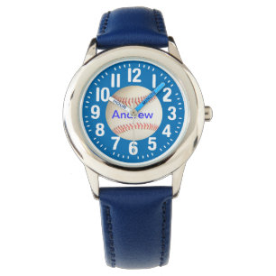 DE PULSERA EL BÉISBOL AÑADE EL NOMBRE - RELOJ