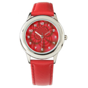 De Pulsera El caramelo rojo del niño raya el reloj del