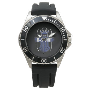 De Pulsera El perro policía K-9 enrarece el reloj