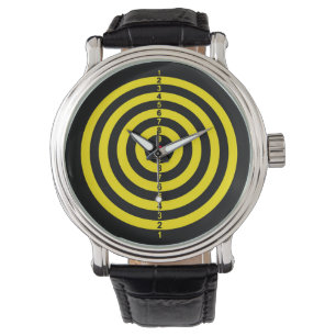 De Pulsera El reloj del tablero amarillo