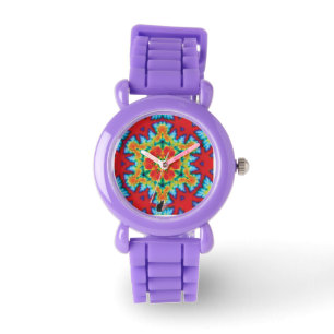 De Pulsera El reloj Rosey Kaleidoscope