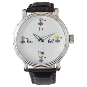 De Pulsera El su reloj del tiempo del golf del disco