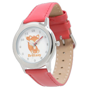De Pulsera El zorro lindo del arbolado añade el reloj