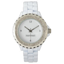 Elegante reloj personalizado "HANNAH"