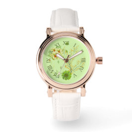De Pulsera Elegante reloj verde pistacho