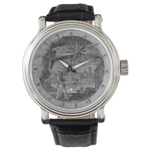De Pulsera Emblema antiguo - reloj antiguo del astrónomo