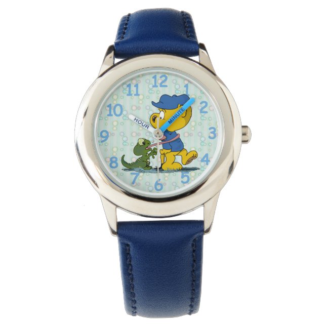 De Pulsera Ferald y el reloj redondo del bebé Lizard (Anverso)