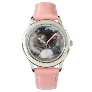 De Pulsera Gatito tímido Zorro numerado reloj