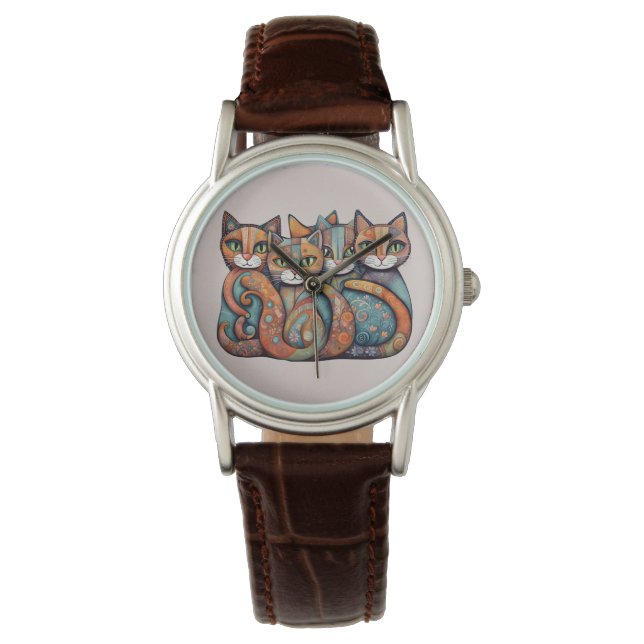 De Pulsera gatos tranquilizantes 3 reloj (Anverso)