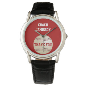 De Pulsera Gracias entrenar el reloj personalizado, béisbol