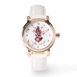 De Pulsera Gracioso reloj con eslogan lúdico - Sonrisa