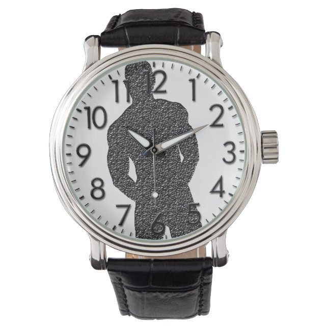 De Pulsera Hombre posando reloj (Anverso)