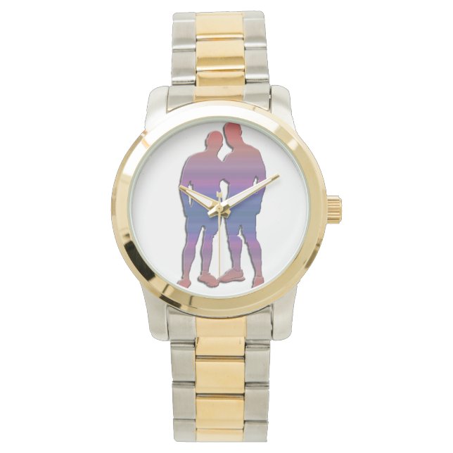 De Pulsera Hombres posando reloj (Anverso)