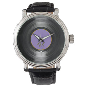 De Pulsera hora del vinilo del reloj