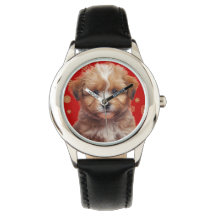 Lindo reloj para niños con pastor australiano