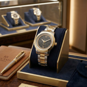 De Pulsera LUCIAN GENÈVE Reloj ejecutivo acanalado