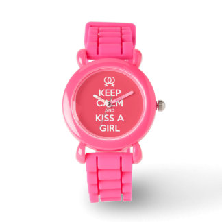 De Pulsera Mantener la calma y besar un reloj Chica