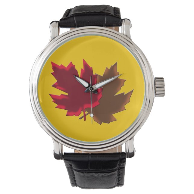 De Pulsera Masa caída hojas reloj (Anverso)