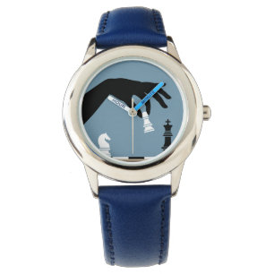 De Pulsera niños del reloj del ajedrez