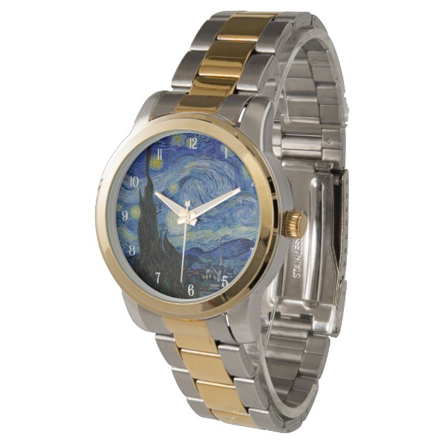 De Pulsera Noche Van Gogh Starry Reloj masculino elegante (Angular)